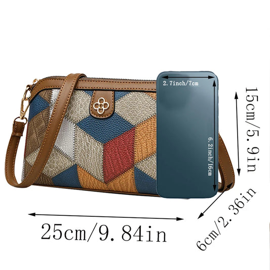 Neutral style cross-body bag