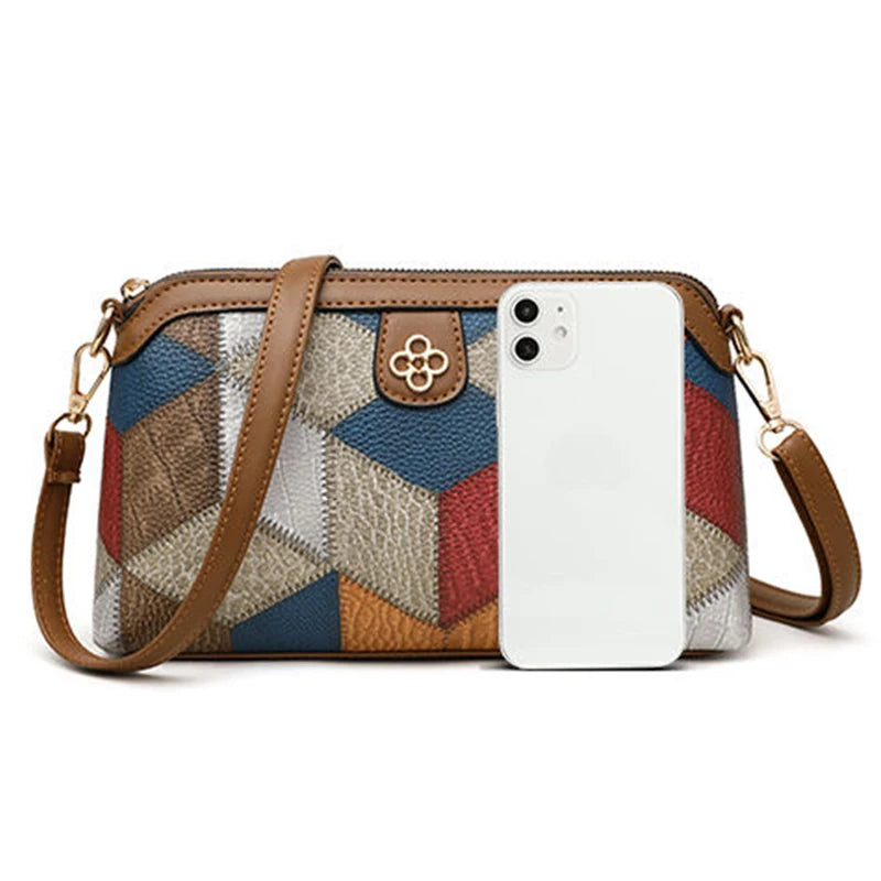 Neutral style cross-body bag