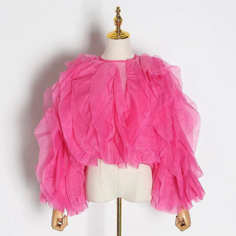 Amoura Frill Blouse