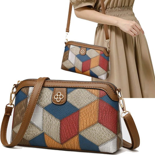 Neutral style cross-body bag